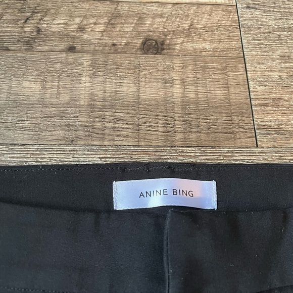 Anine Bing Tuxedo Pants in Black Women’s Size X-Small - Picture 4 of 7
